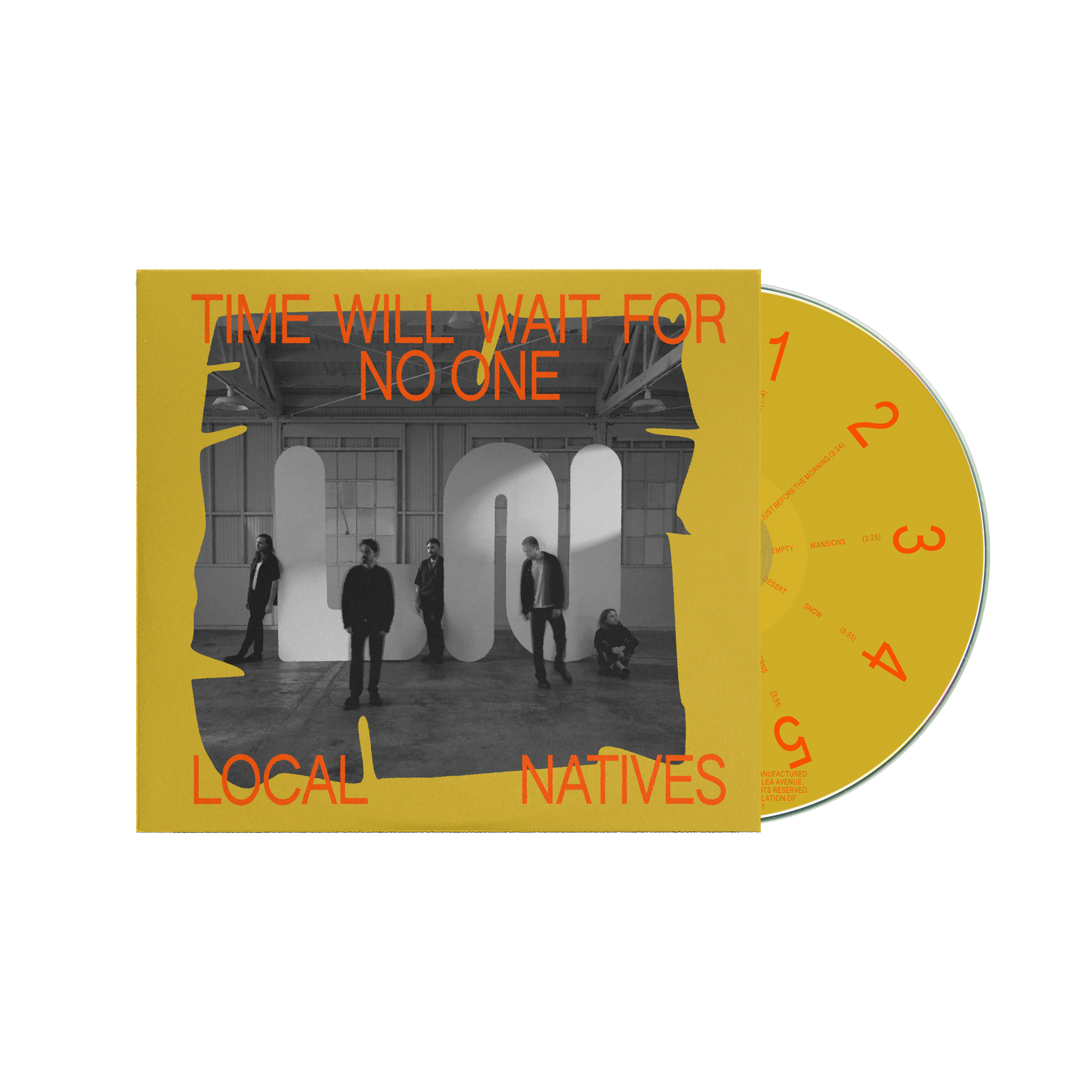 Local Natives Time Will Wait For No One Music CD