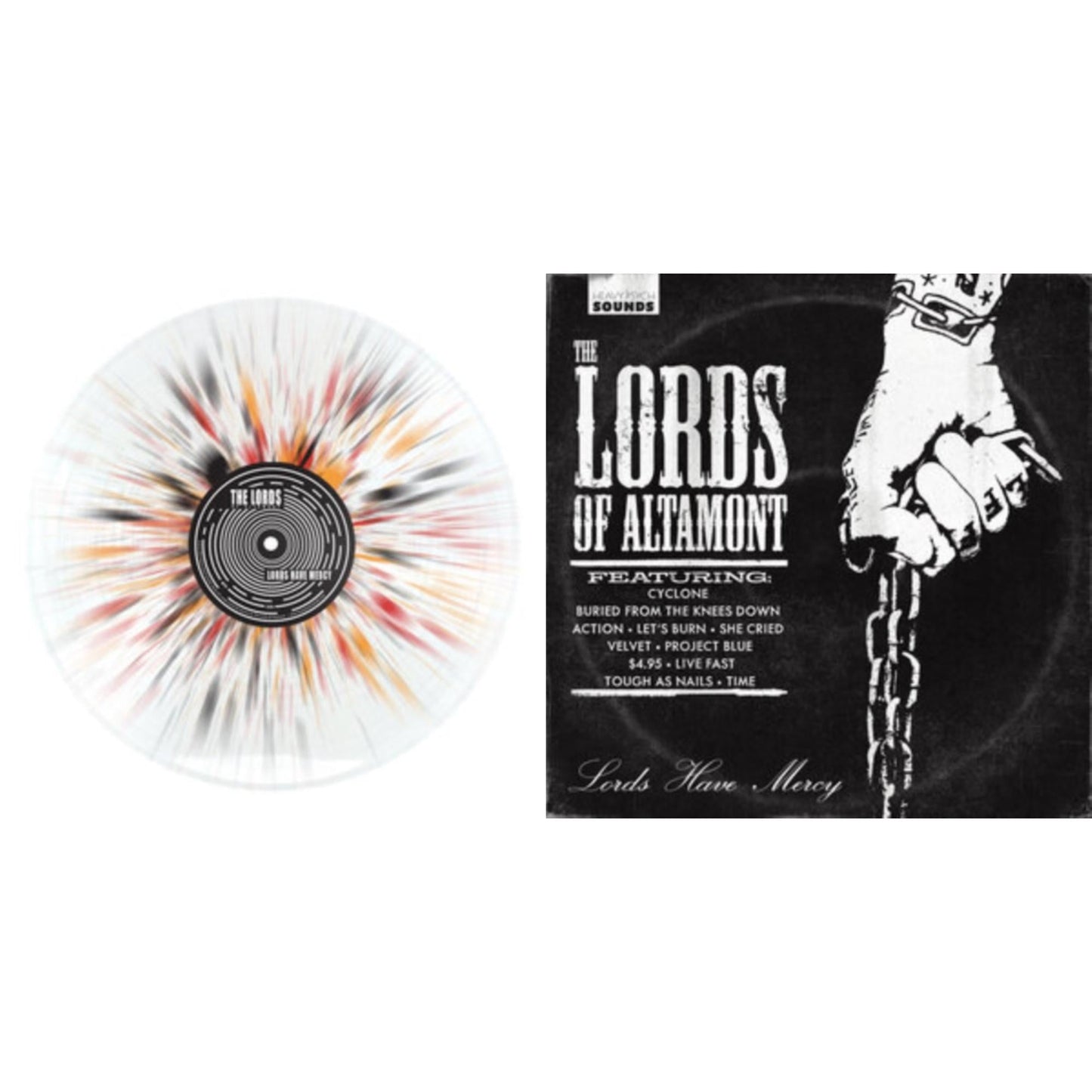 Lords Of Altamont - Lords Have Mercy & Lords Have Mercy (Red/Orange/Black Splatter LP Vinyl)