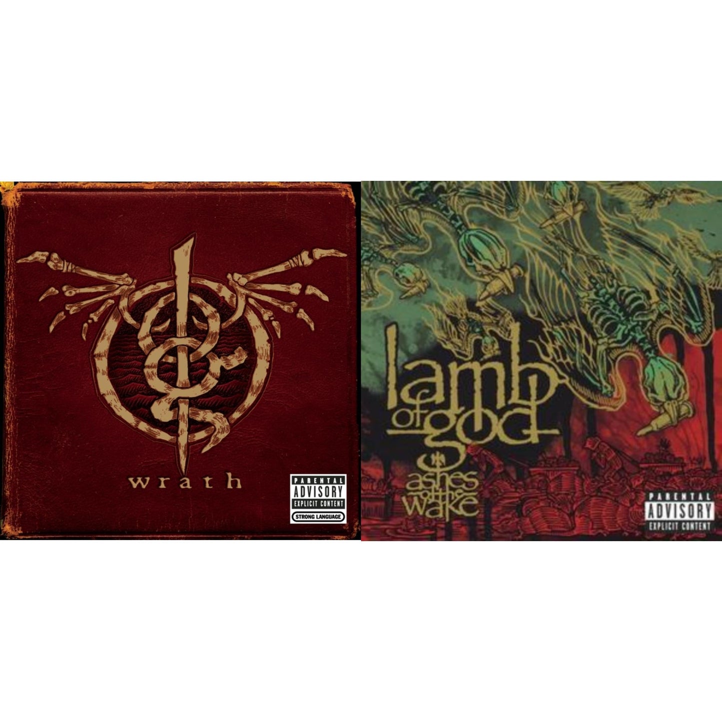 Lamb Of God - Ashes Of The Wake & Wrath - CD Bundle