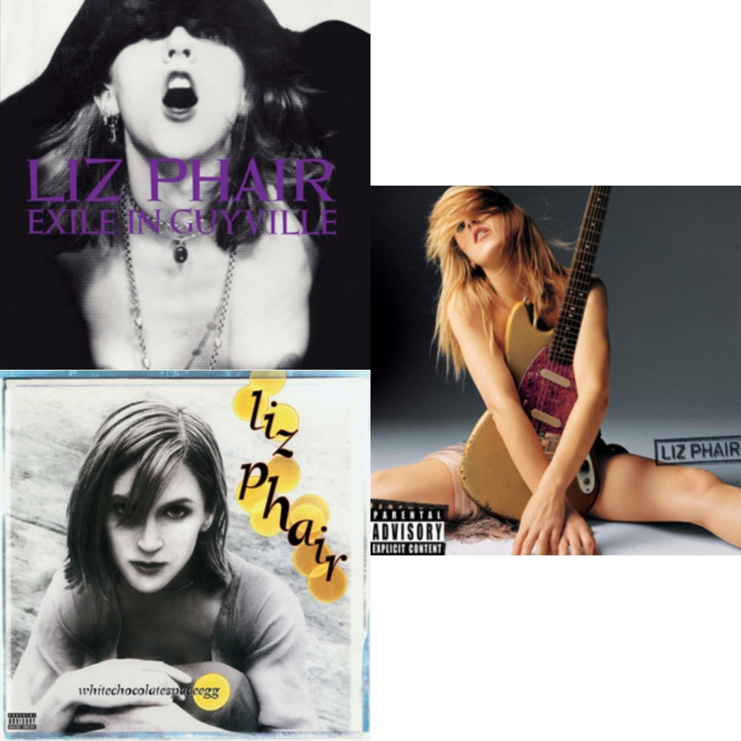 Liz Phair - Exile In Guyville (2LP 25Th Anniversary) & Whitechocolatespaceegg (2 LP) & Liz Phair (2 LP)