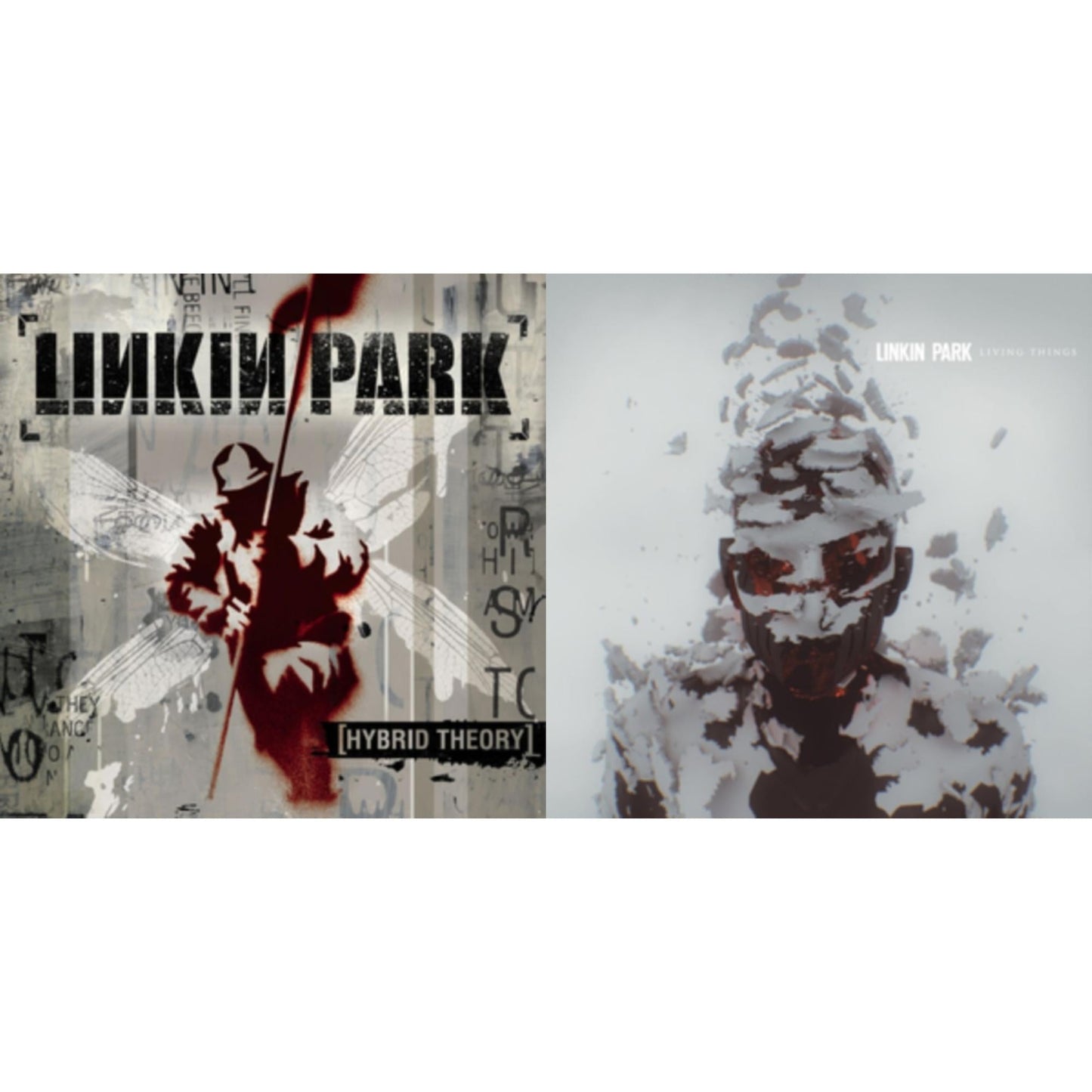 Linkin Park - Living Things & Hybrid Theory - LP Vinyl Bundle