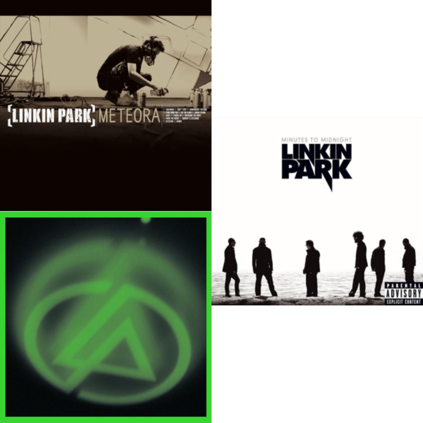 Linkin Park - Meteora & Papercuts & Minutes To Midnight - CD Bundle