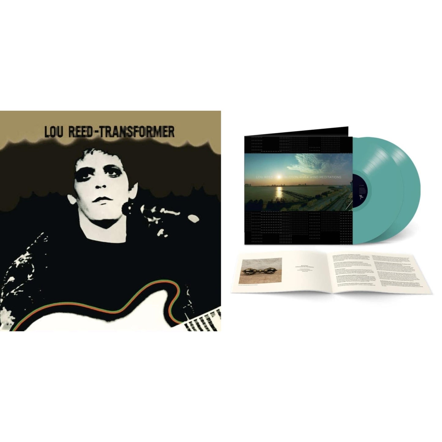Lou Reed - Hudson River Wind Meditations (Glacial Blue Vinyl/2LP) & Transformer (150G LP Vinyl) (Remastered)