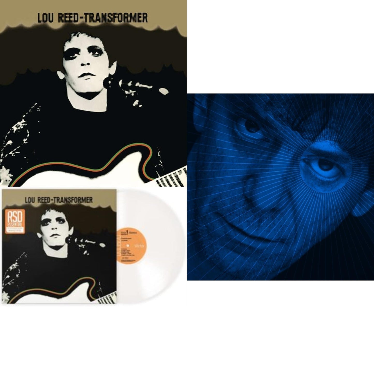 Lou Reed - Transformer (50Th Anniversary/White LP Vinyl) (Rsd Essential) & Set The Twilight Reeling (X) (2LP/Etching Side 4) & Transformer (150G LP Vinyl) (Remastered)