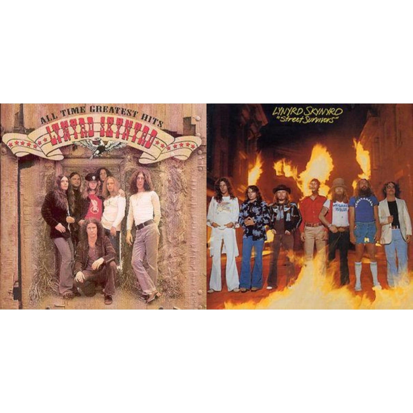 Lynyrd Skynyrd - All Time Greatest Hits & Street Survivors - CD Bundle