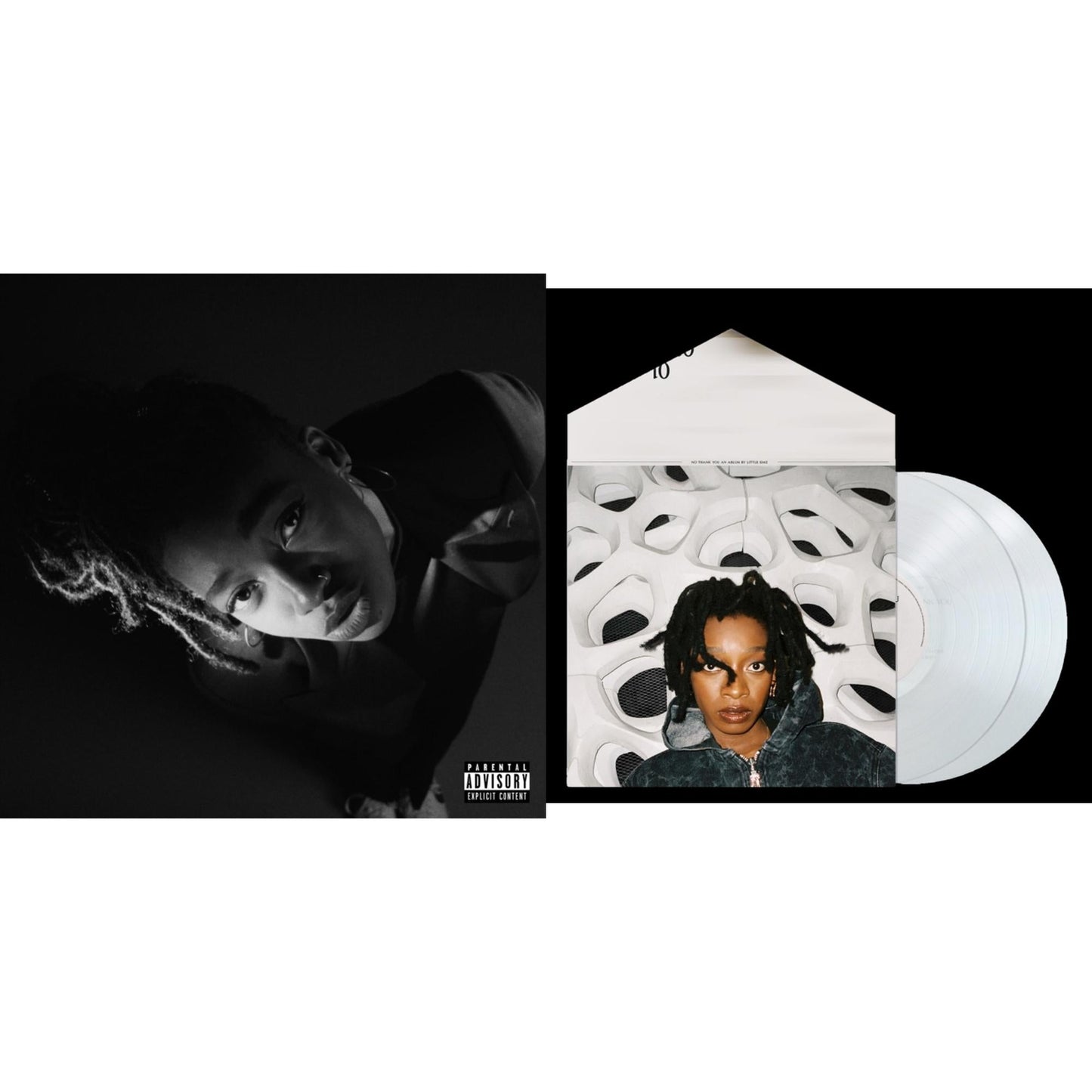 Little Simz - Grey Area (White LP Vinyl) & No Thank You (Clear LP Vinyl)
