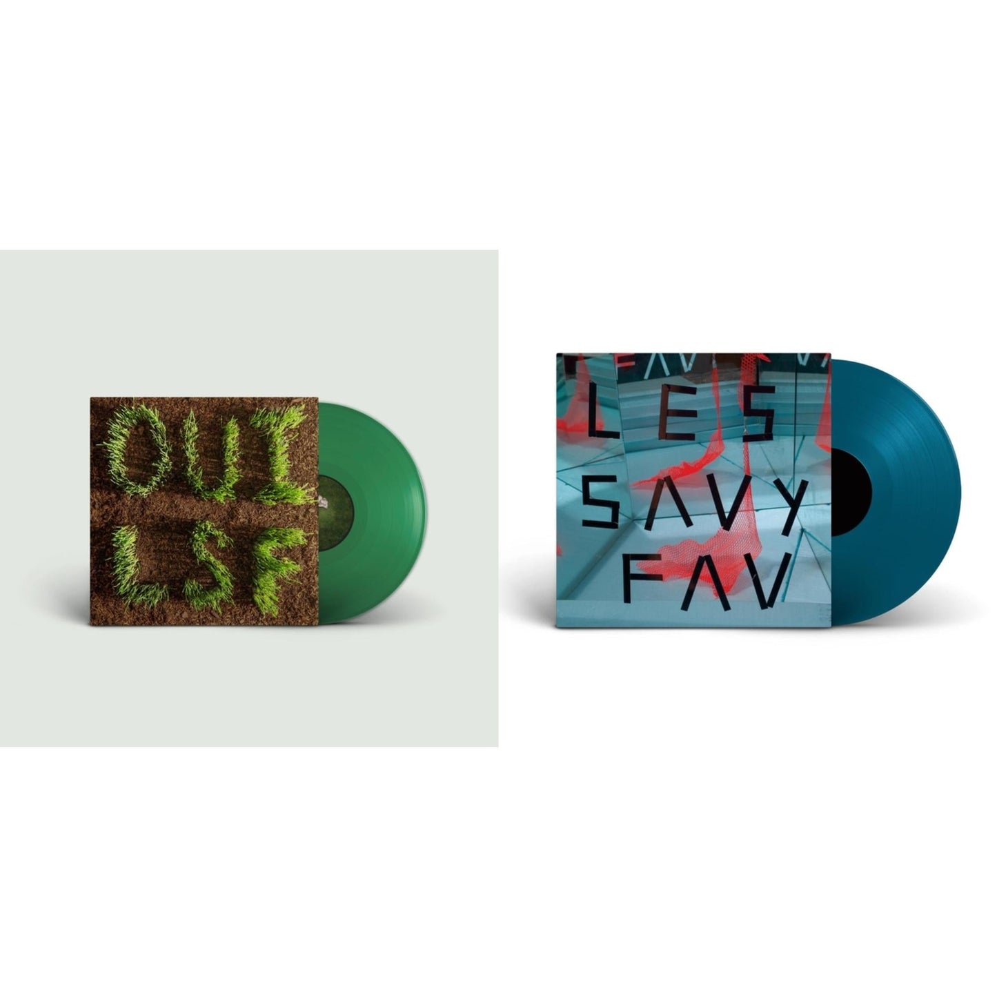 Les Savy Fav - Oui, Lsf ( Opaque Evergreen LP Vinyl) & Root For Ruin