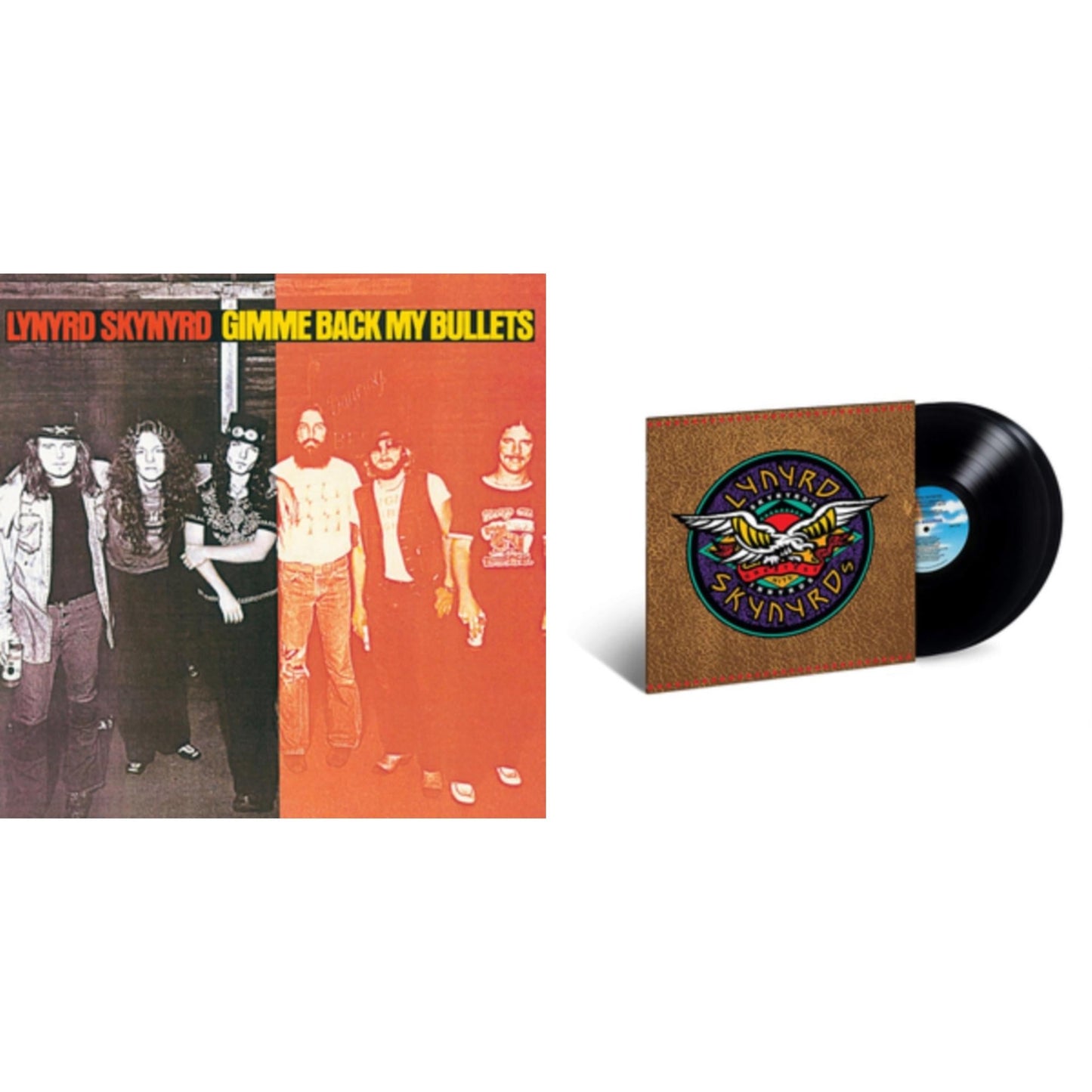 Lynyrd Skynyrd - Gimme Back My Bullets & Skynyrd's Innyrds (Their Greatest Hits) - LP Vinyl Bundle