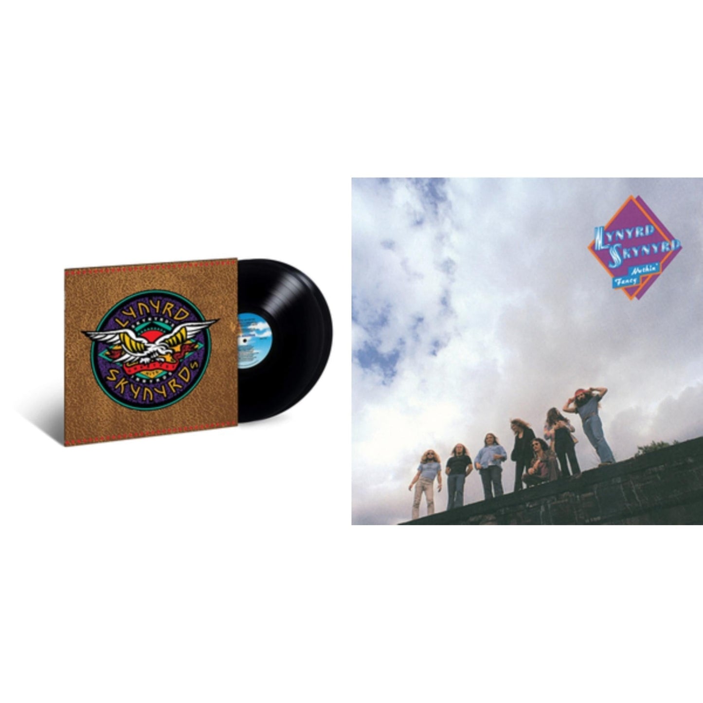 Lynyrd Skynyrd - Nuthin Fancy & Skynyrd's Innyrds (Their Greatest Hits) - LP Vinyl Bundle