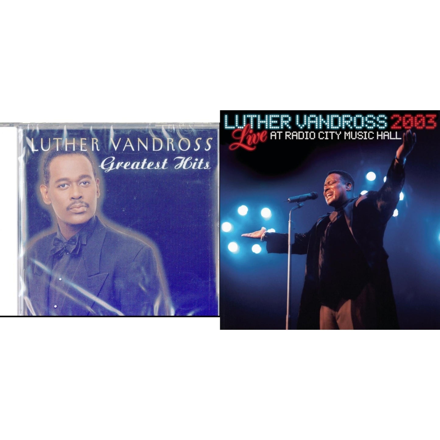 Luther Vandross - Greatest Hits & Live Radio City Music Hall 2003 - CD Bundle