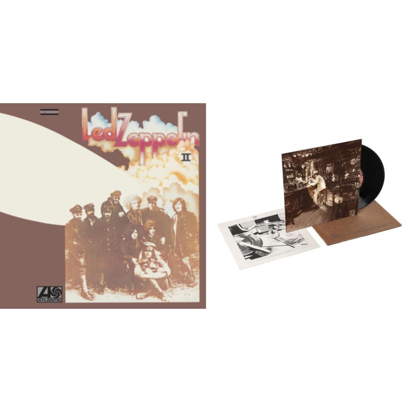 Led Zeppelin - In Through The Out Door & Led Zeppelin Ii (180G/Remastered) - LP Vinyl Bundle