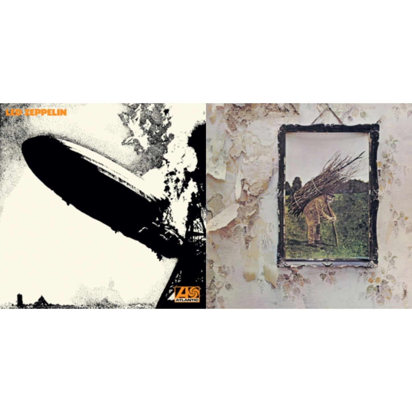Led Zeppelin - Led Zeppelin Iv & Led Zeppelin I (180G/Remastered) - LP Vinyl Bundle