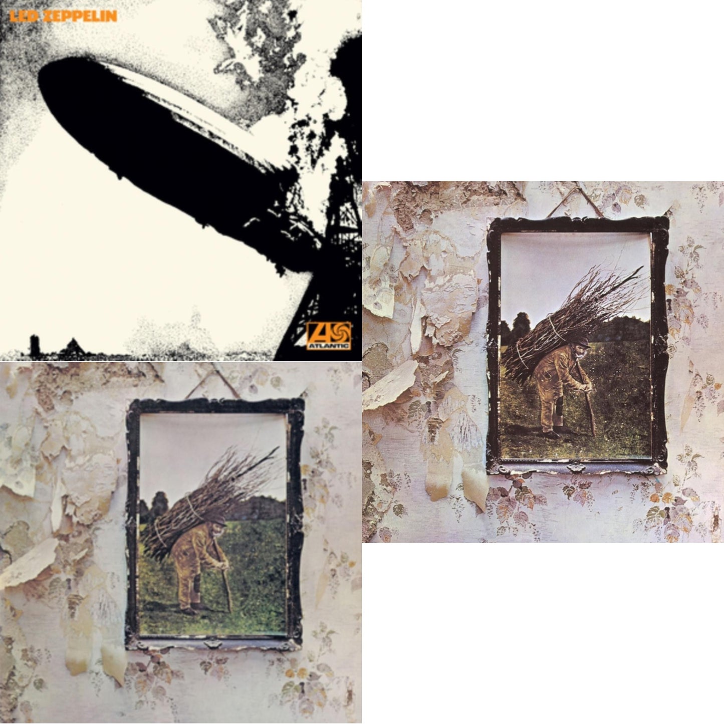 Led Zeppelin - Led Zeppelin Iv & Led Zeppelin I (180G/Remastered) & Led Zeppelin Iv (Clear LP Vinyl/180G) (Atl75)