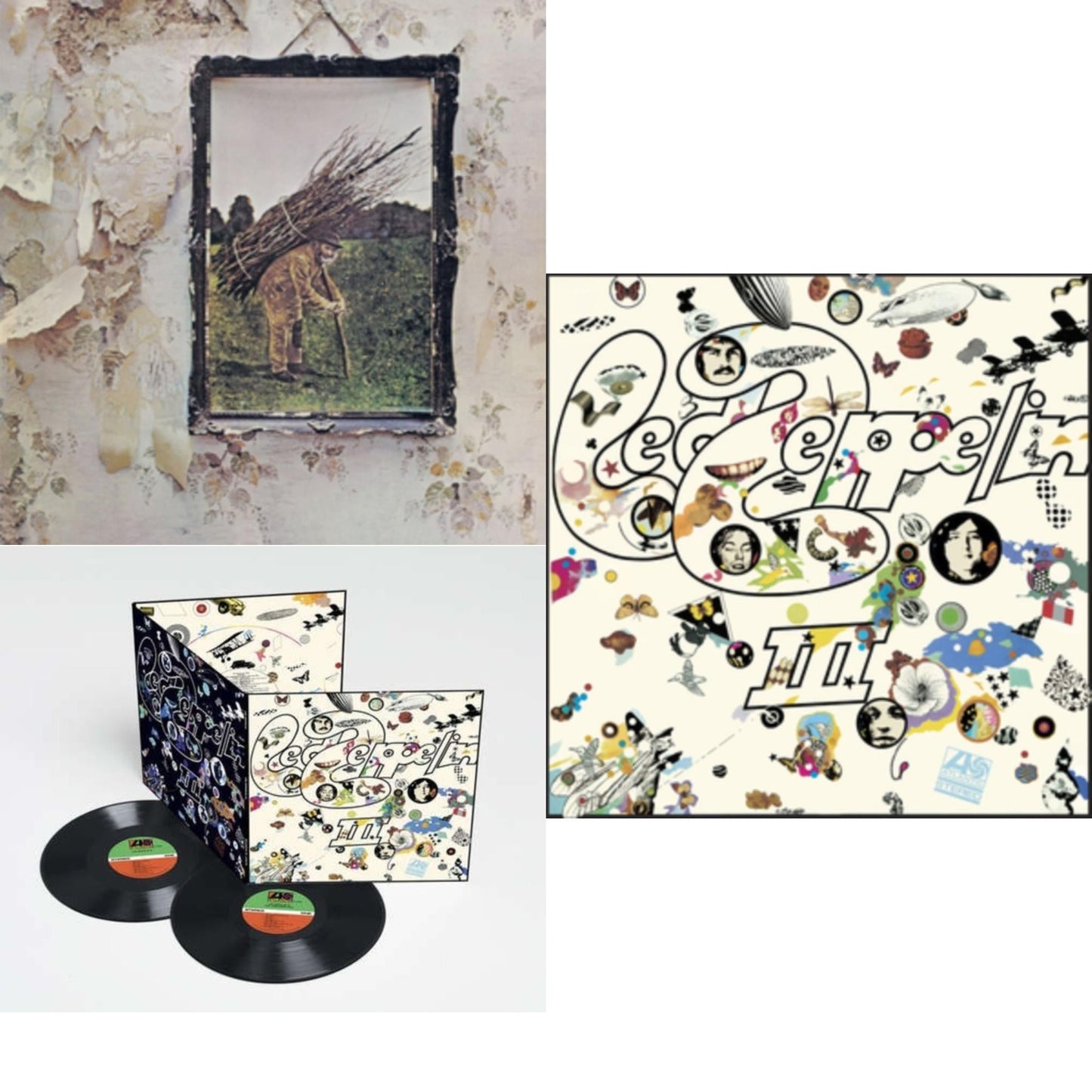 Led Zeppelin - Led Zeppelin Iii (2LP/180G) & Led Zeppelin Iii (Remastered Original/180G) & Led Zeppelin Iv