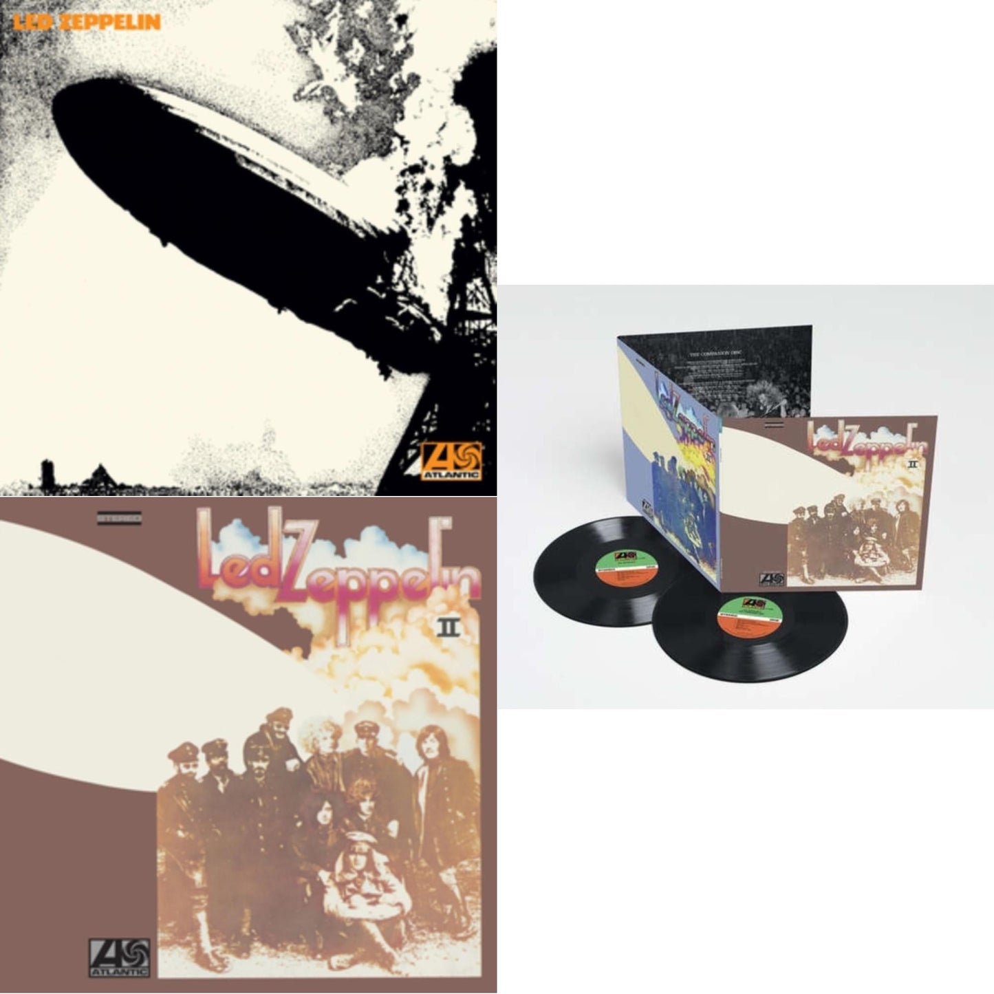 Led Zeppelin - Led Zeppelin Ii (Deluxe Remastered/2LP/180) & Led Zeppelin Ii (180G/Remastered) & Led Zeppelin I (180G/Remastered)