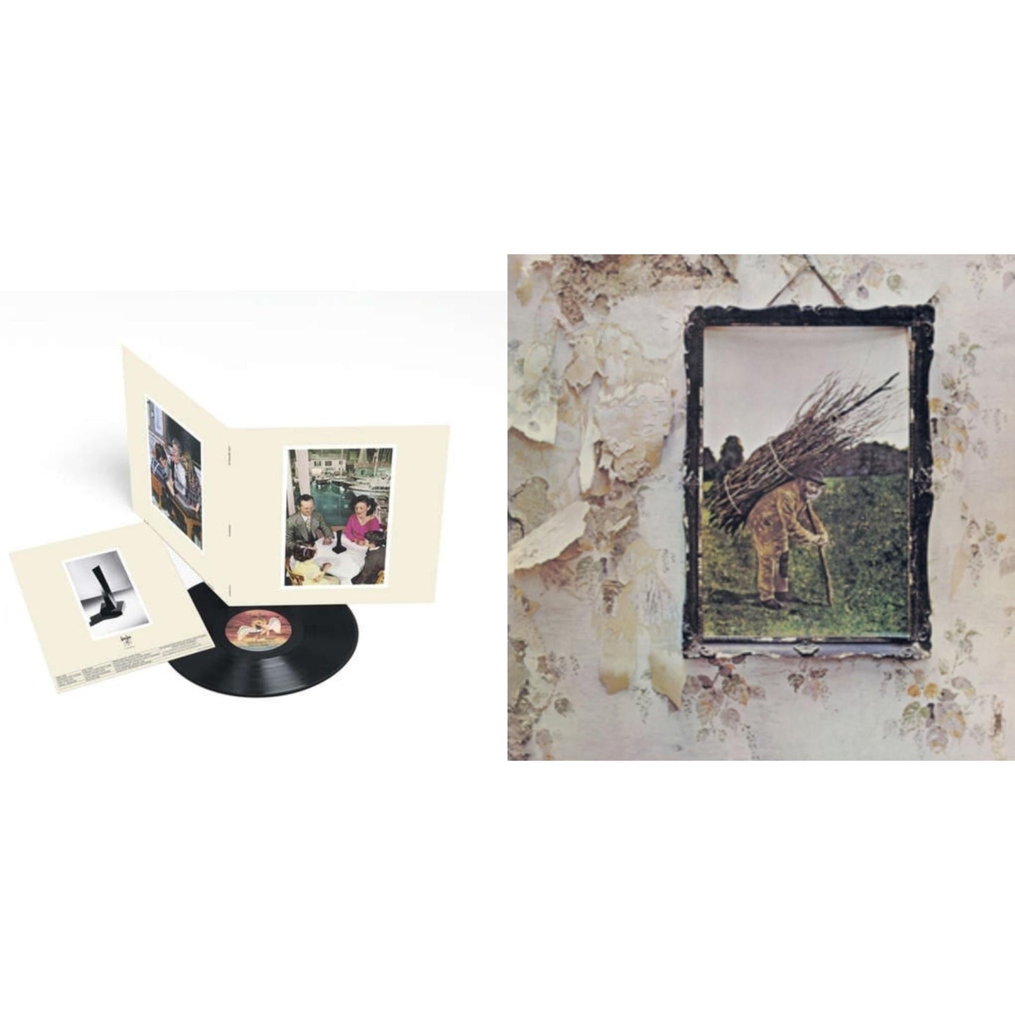 Led Zeppelin - Led Zeppelin Iv & Presence - LP Vinyl Bundle