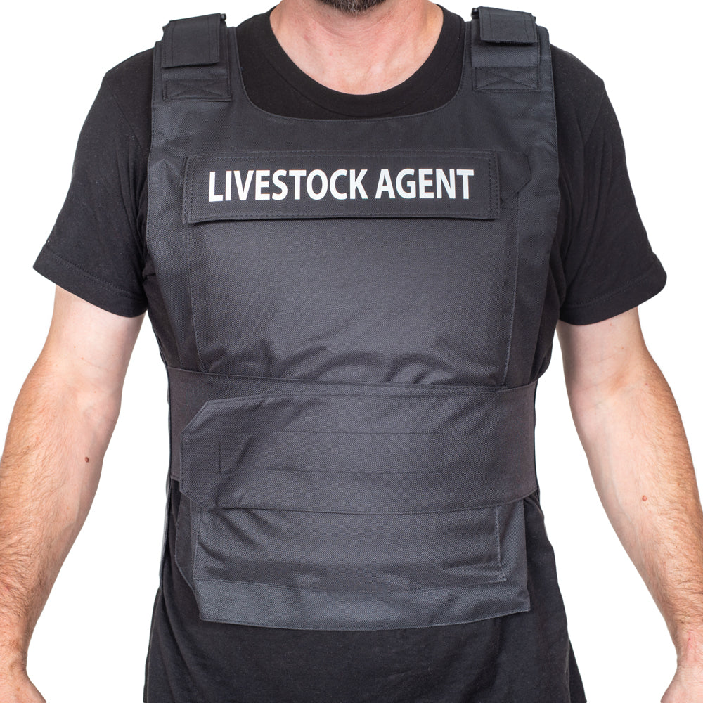 Livestock Agent Wyoming Police Vest Halloween Costume Cosplay