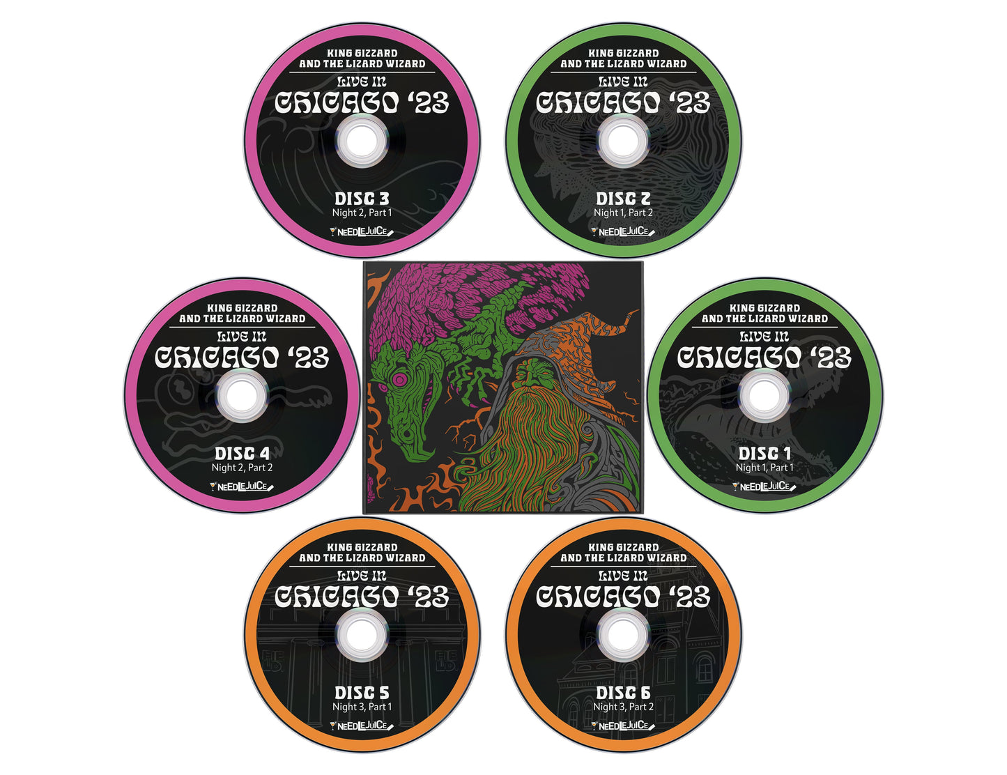 Live in Chicago '23 - CD Boxset - Needlejuice Records - Music CD