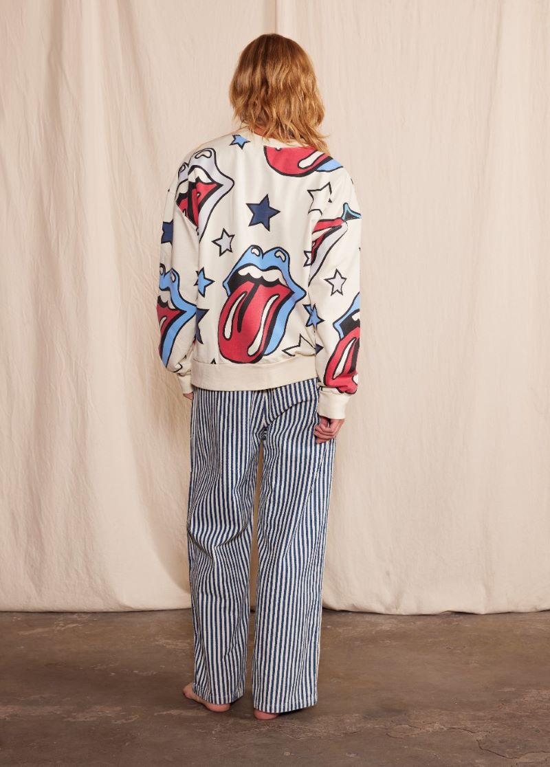 The Rolling Stones Loud Mouth Crewneck Sweatshirt