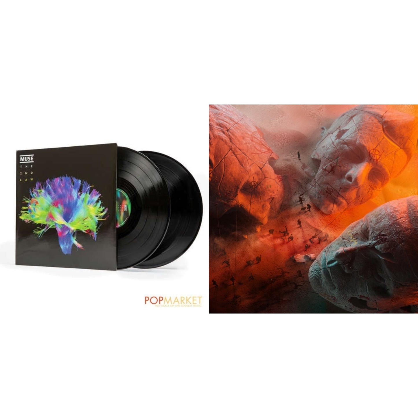 Muse - Will Of The People & 2Nd Law - LP Vinyl Bundle
