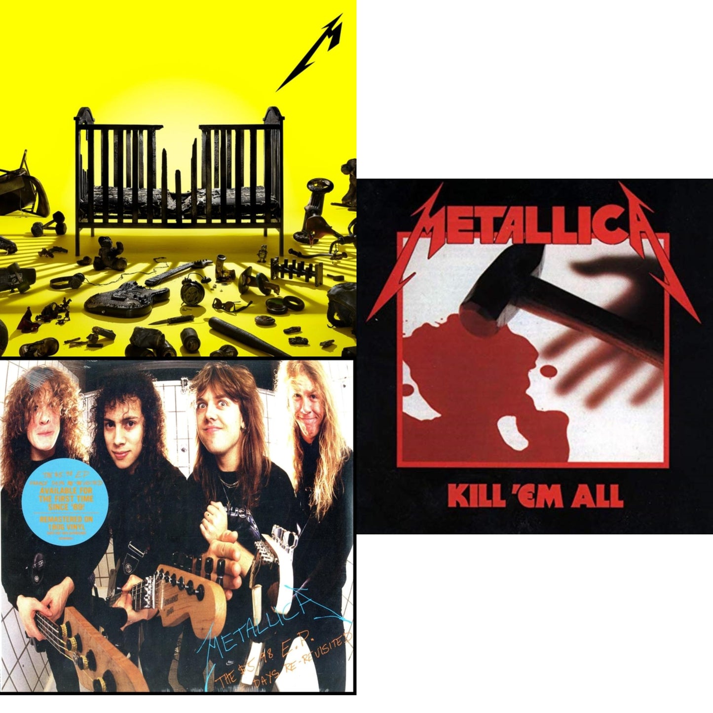 Metallica - 72 Seasons (2LP) & Kill Em All (180G) & $5.98 Ep: Garage Days Re-Revisited (Remastered)