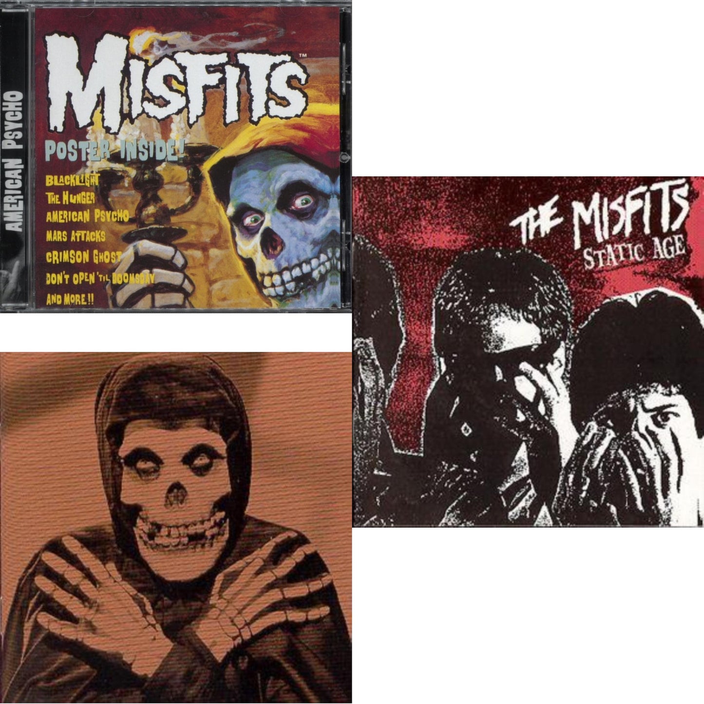 Misfits - Collection Vol.2 & Static Age & American Psycho - CD Bundle