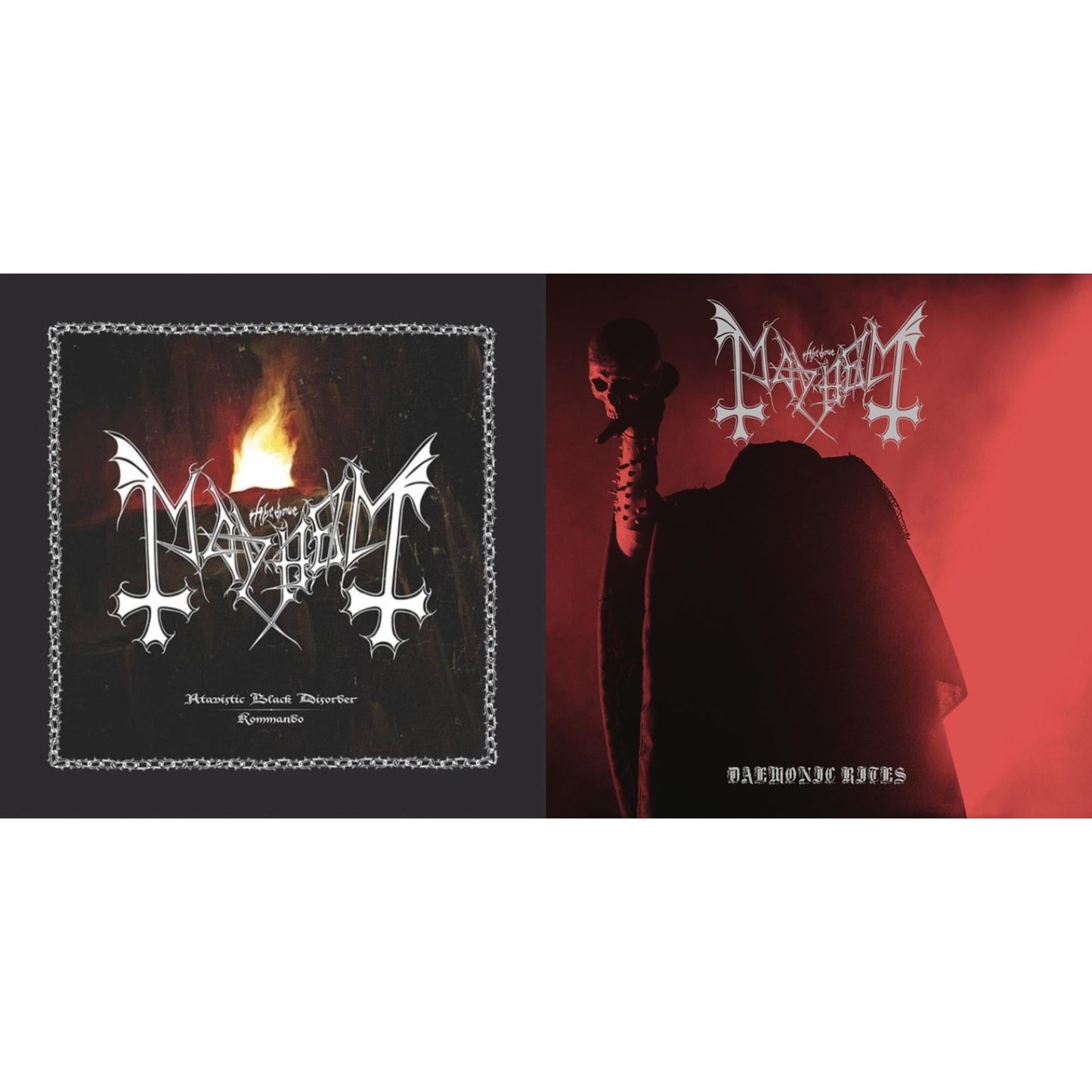 Mayhem - Atavistic Black Disorder / Kommando - Ep & Daemonic Rites (2LP)