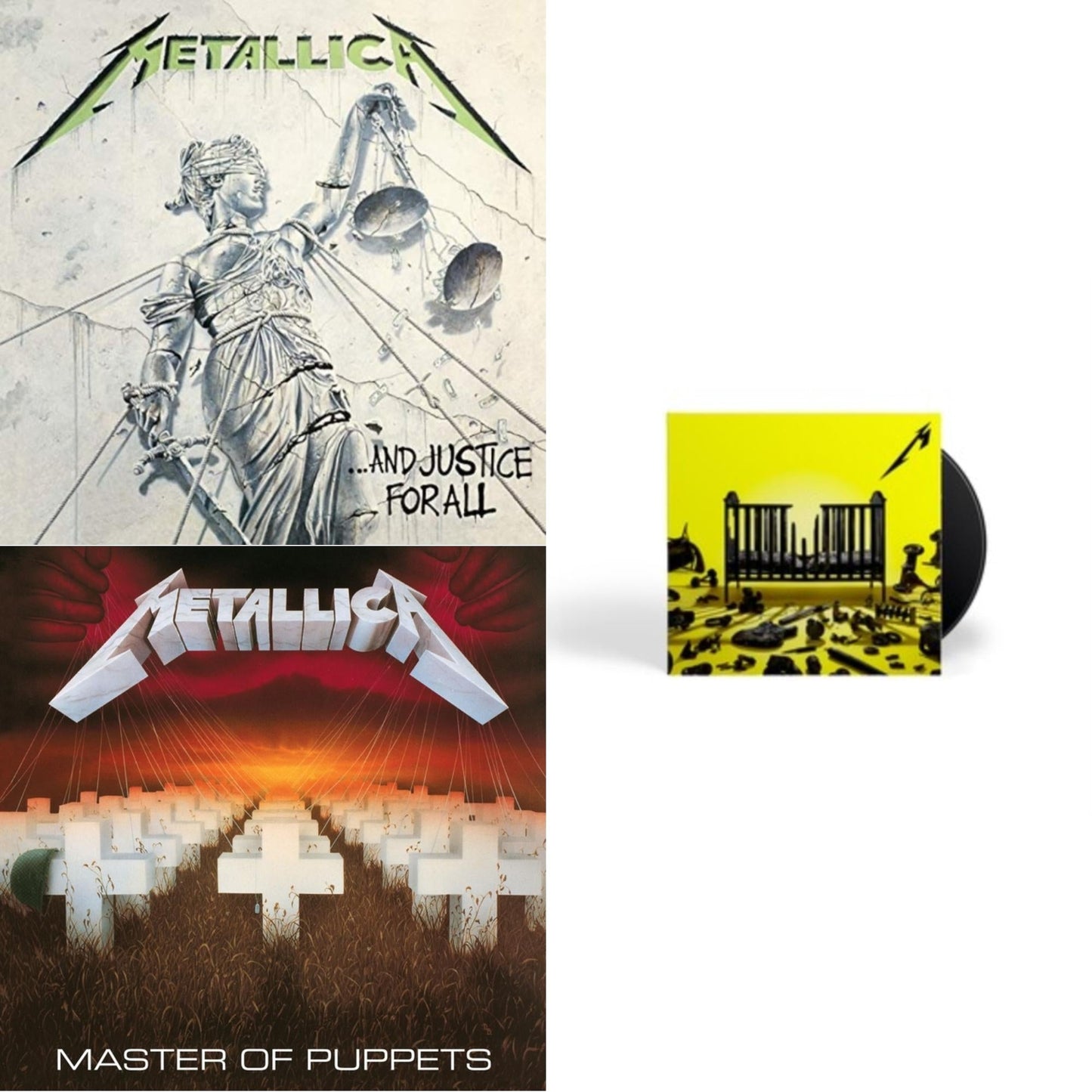 Metallica - 72 Seasons & Master Of Puppets (Remastered) & And Justice For All (Remastered) - CD Bundle