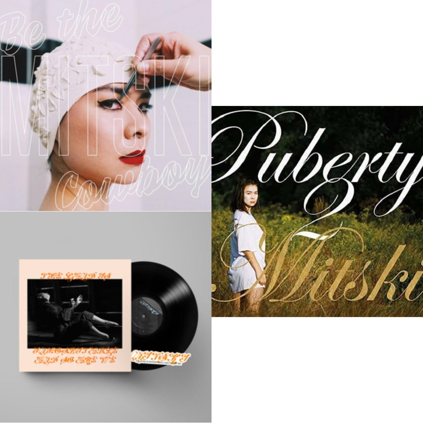Mitski - Puberty 2 & Be The Cowboy & Land Is Inhospitable & So Are We - LP Vinyl Bundle