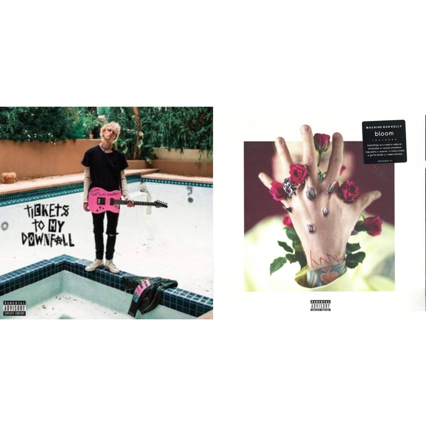 Mgk - Tickets To My Downfall & Bloom - LP Vinyl Bundle