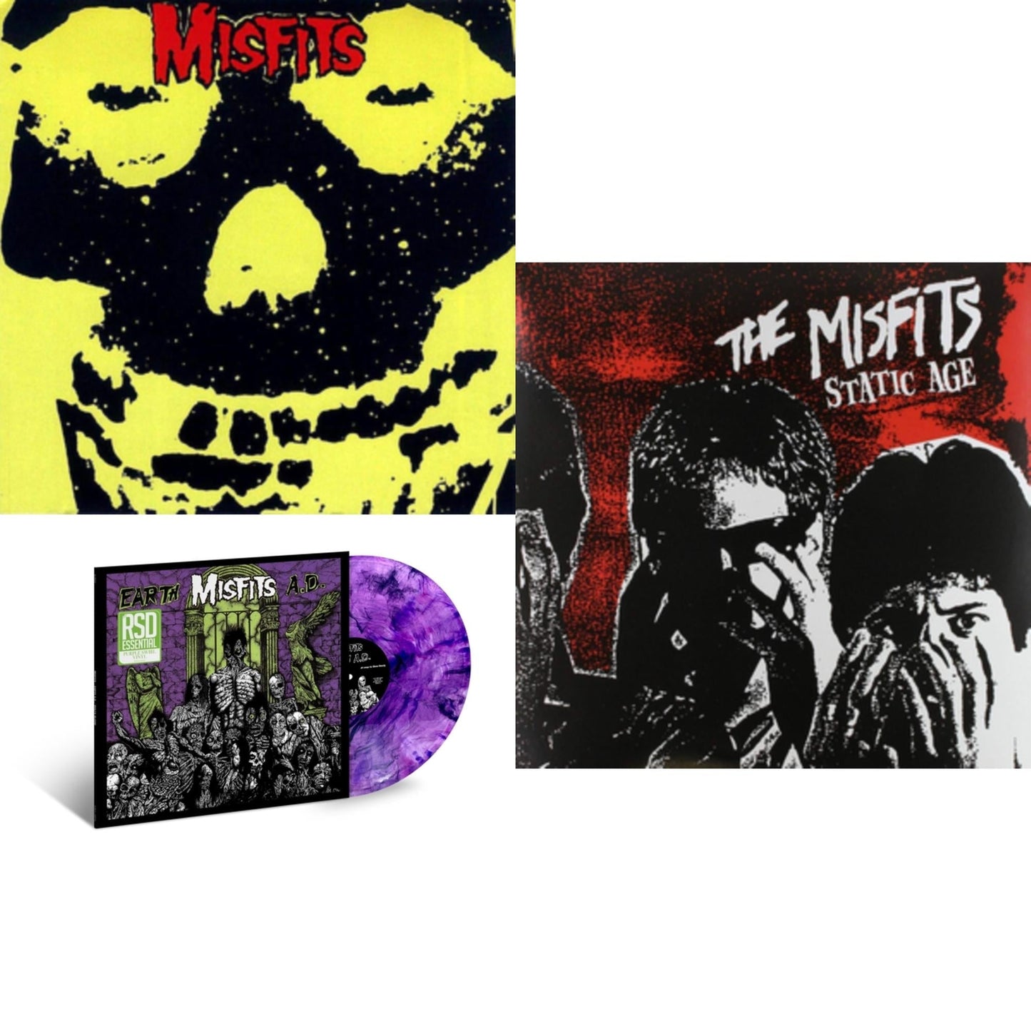 Misfits - Collection & Static Age & Earth A.D. / Wolfs Blood (Purple Swirl LP Vinyl) (Rsd Essential)
