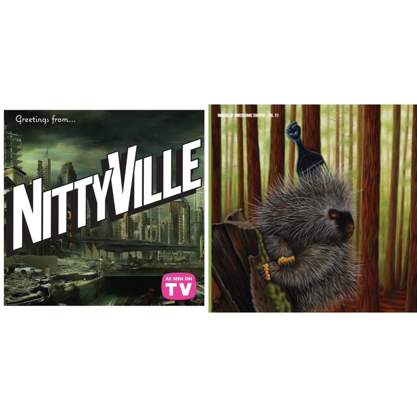 Madlib - Channel 85 Presents Nittyville: Season 1 & Low Budget High Fi Music (Color LP Vinyl)
