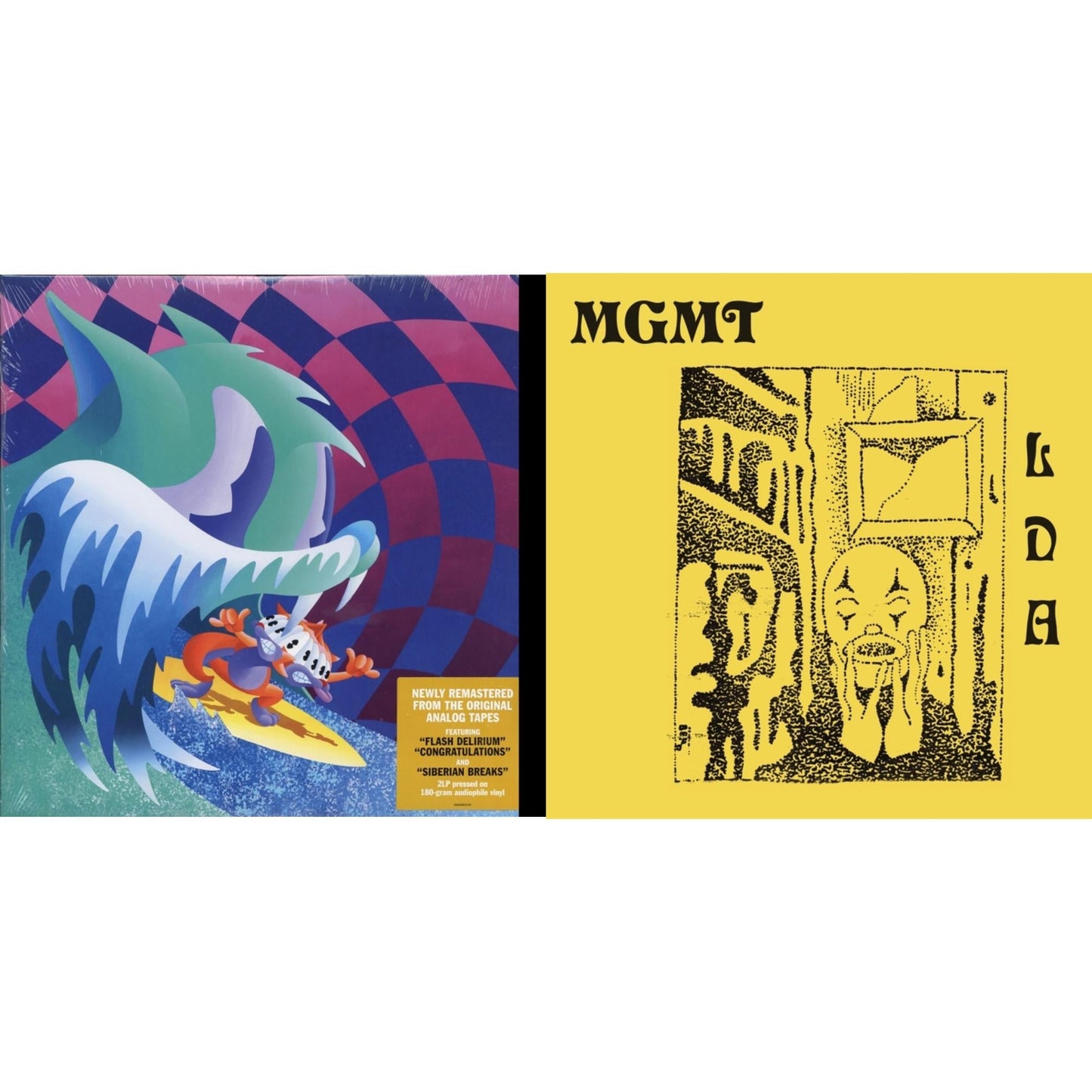 Mgmt - Congratulations (2LP/180G) & Little Dark Age (X) (2LP/180G/Dl Card) Vinyl Record