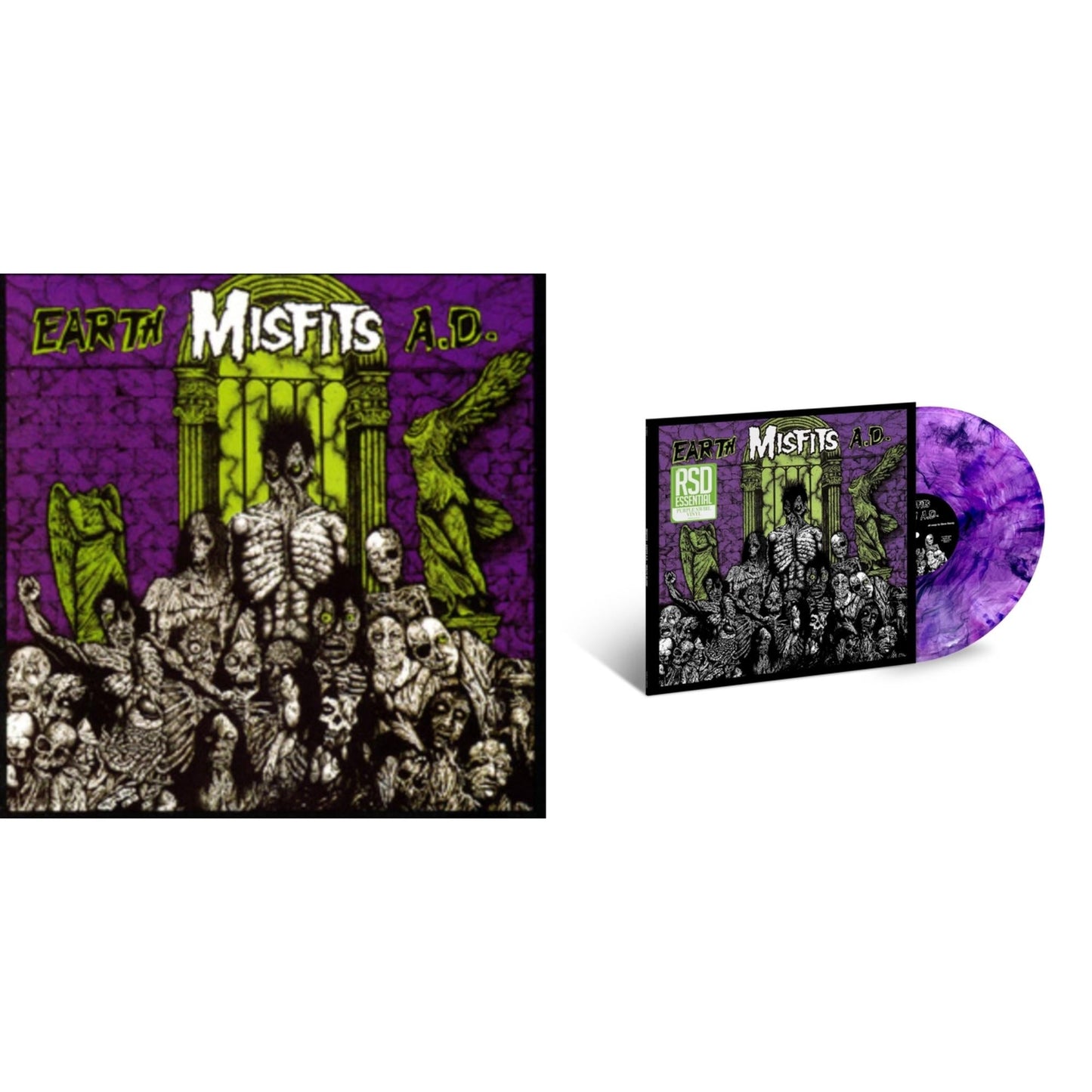 Misfits - Earth A.D. & Earth A.D. / Wolfs Blood (Purple Swirl LP Vinyl) (Rsd Essential)