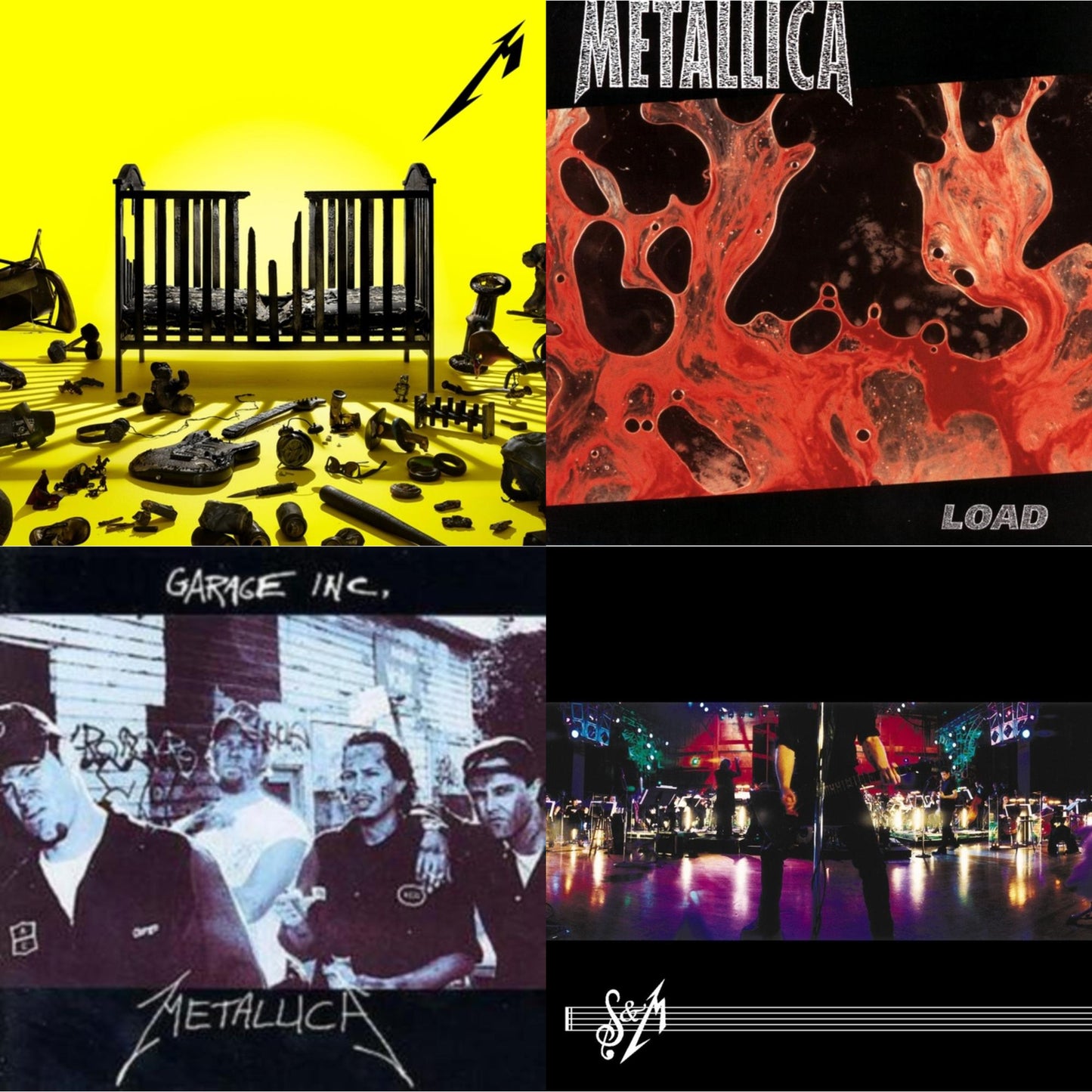 Metallica - 72 Seasons (2LP) & Load & Garage Inc. & S&M