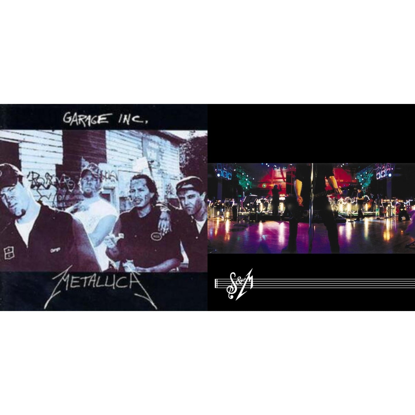 Metallica - Garage Inc. & S&M - LP Vinyl Bundle