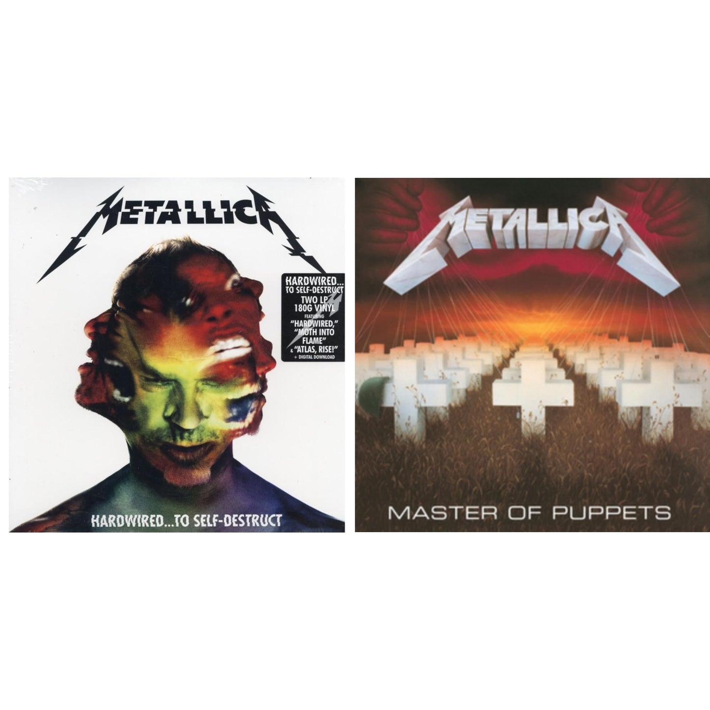 Metallica - Master Of Puppets (Remastered) & Hardwired To Self-Destruct (2LP/180G/Dl Card)