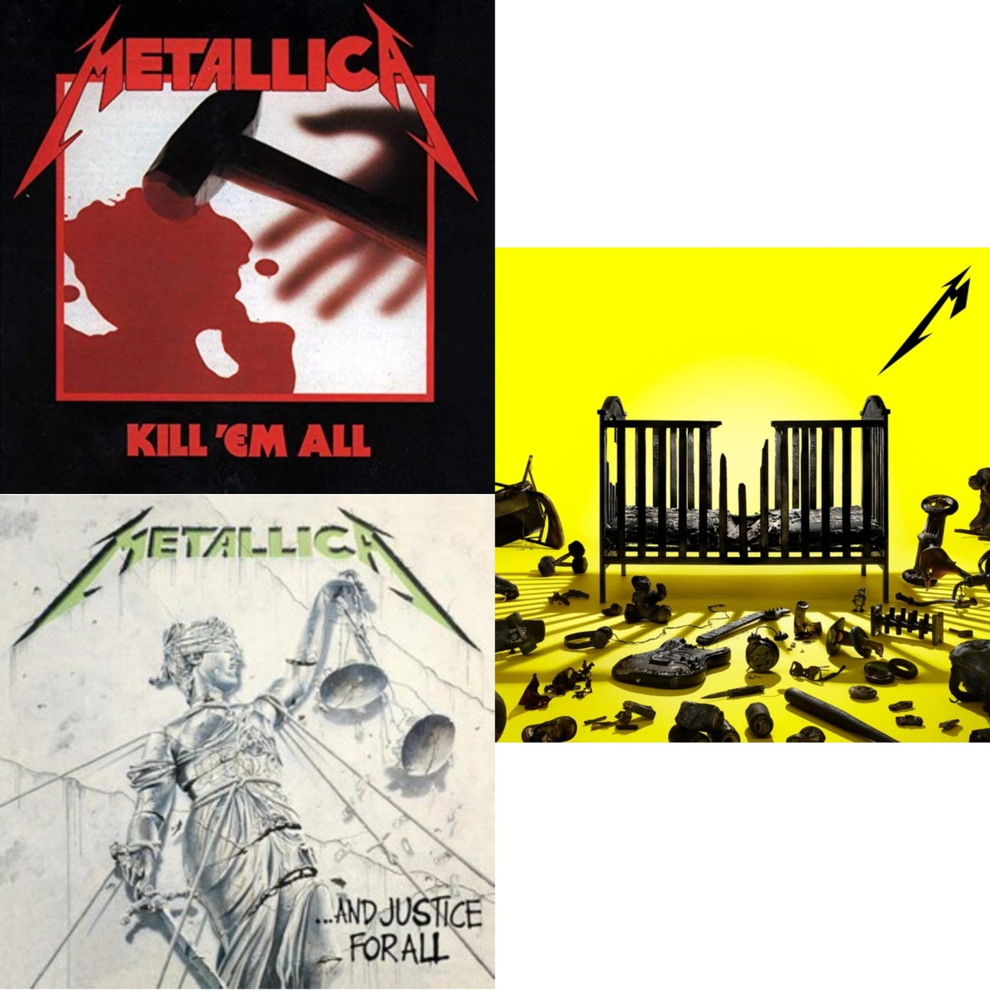 Metallica - 72 Seasons (2LP) & Kill Em All (180G) & And Justice For All (Remastered)