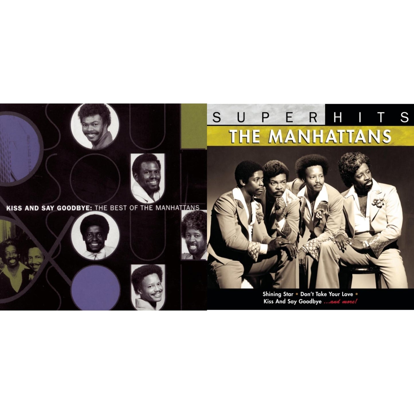 Manhattans - Kiss & Say Goodbye: Best Of Manhattans & Super Hits - CD Bundle