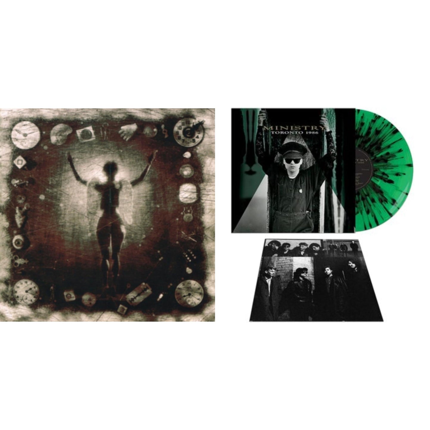 Ministry - Ke*A*H** (Psalm 69) (180G) & Toronto 1986 (Green & Black Splatter LP Vinyl)