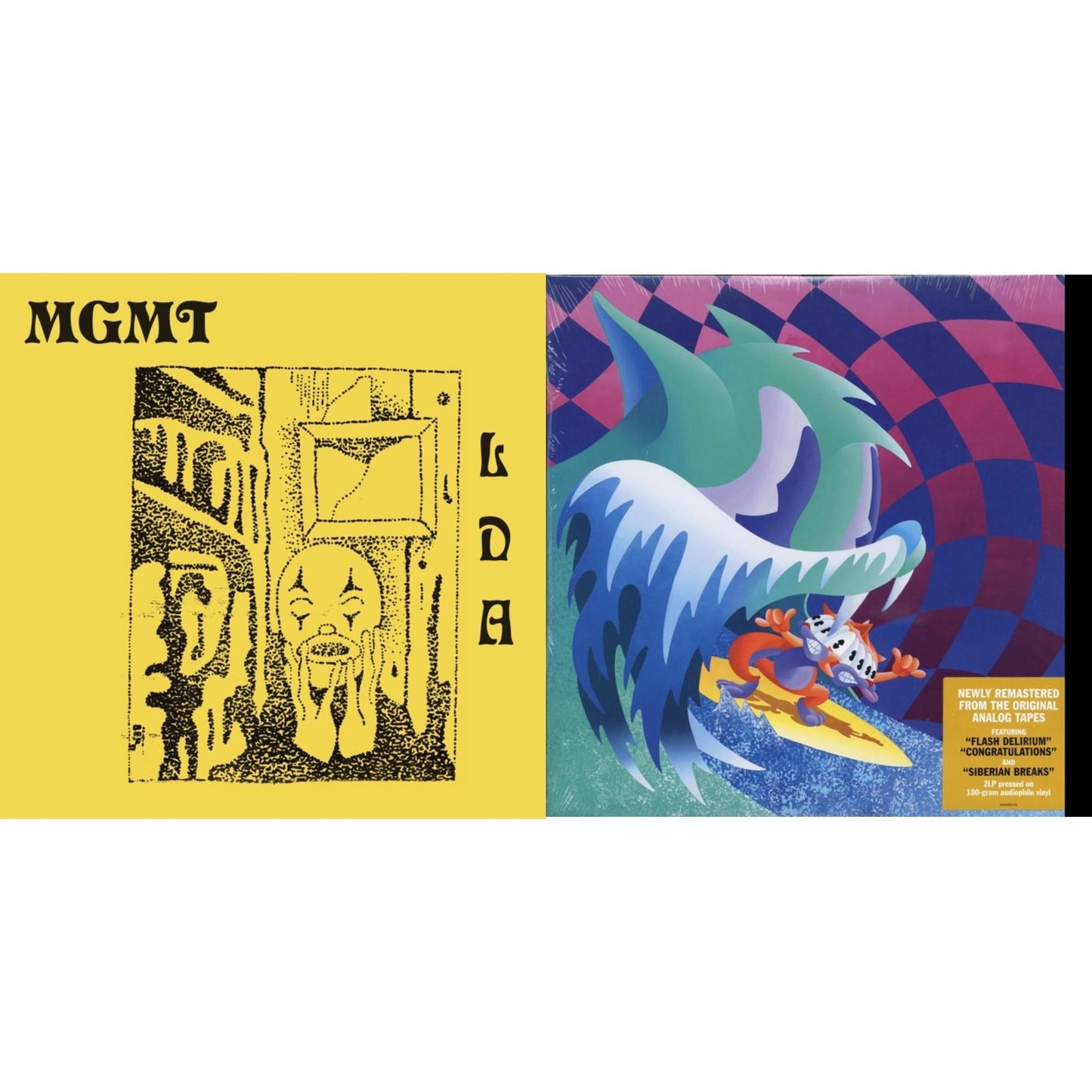 Mgmt - Congratulations (2LP/180G) & Little Dark Age (X) (2LP/180G/Dl Card)
