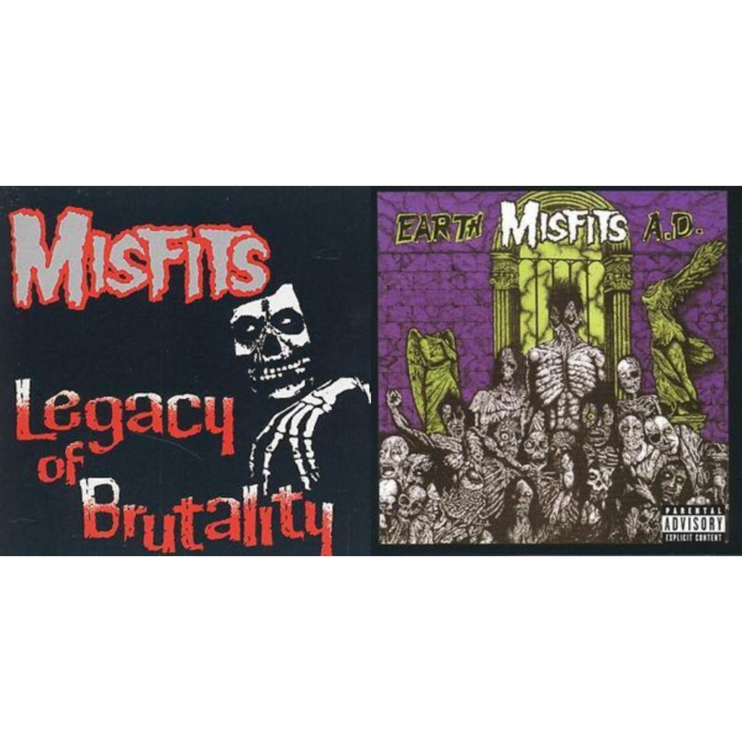 Misfits - Legacy Of Brutality & Earth A.D. / Die Die My Darling - CD Bundle