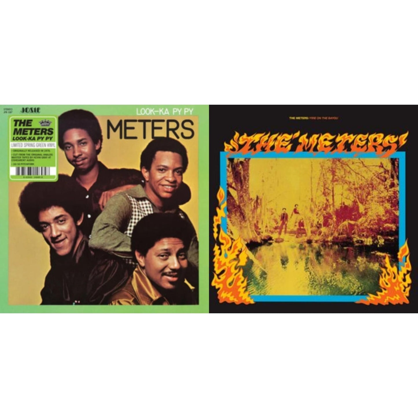 Meters - Look-Ka Py Py (Spring Green LP Vinyl) & Fire On The Bayou