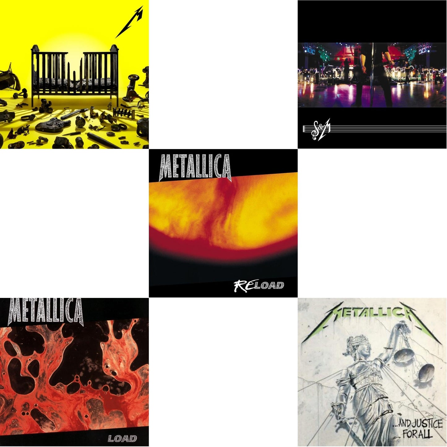 Metallica - 72 Seasons (2LP) & Load & Reload & S&M & And Justice For All (Remastered)