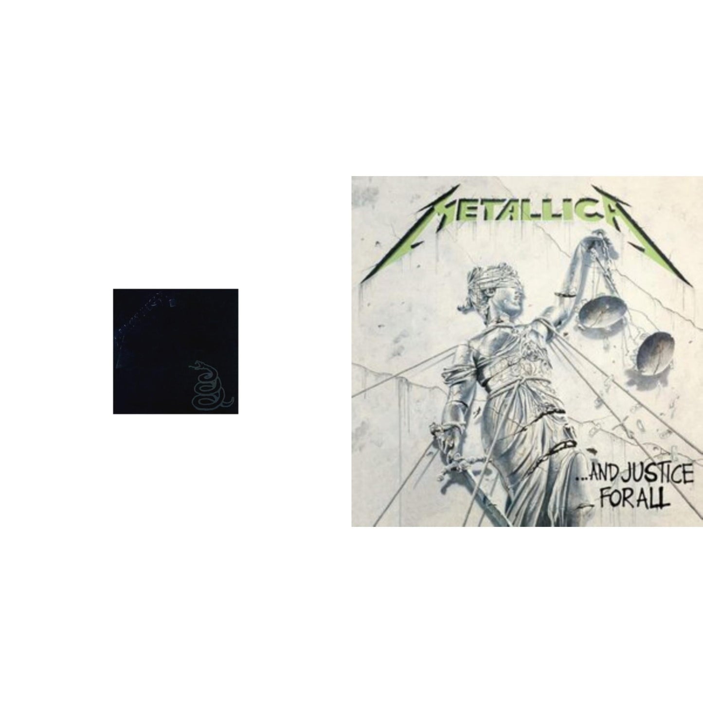 Metallica - Metallica (Remastered/2LP) & And Justice For All (Remastered)