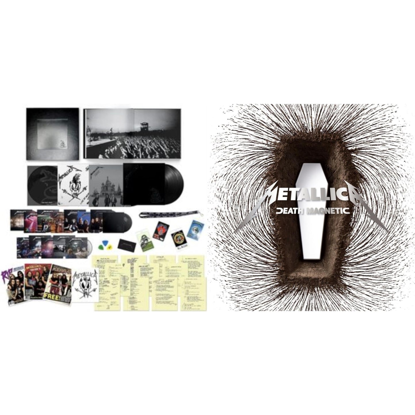 Metallica - Metallica (Remastered/Deluxe/5LP/14CD/6DVD) & Death Magnetic