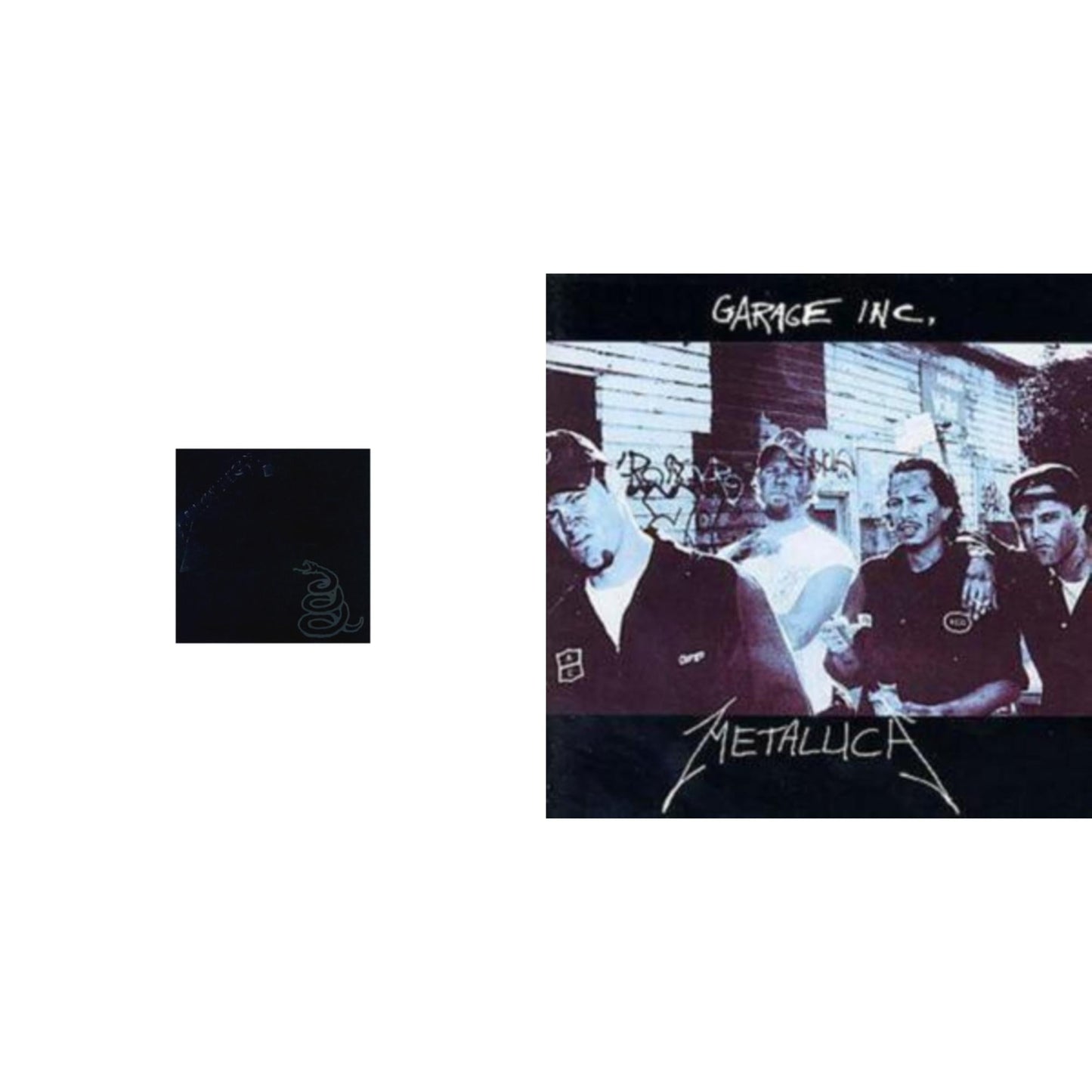 Metallica - Metallica (Remastered/2LP) & Garage Inc.