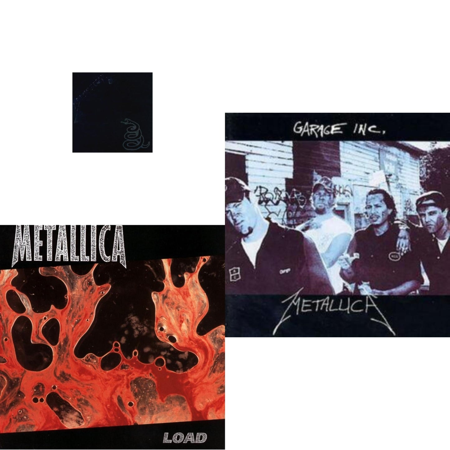 Metallica - Metallica (Remastered/2LP) & Load & Garage Inc.