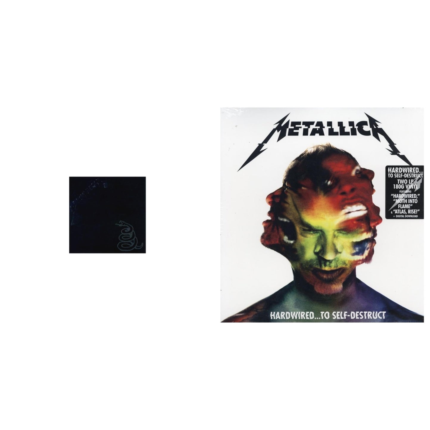 Metallica - Metallica (Remastered/2LP) & Hardwired To Self-Destruct (2LP/180G/Dl Card)