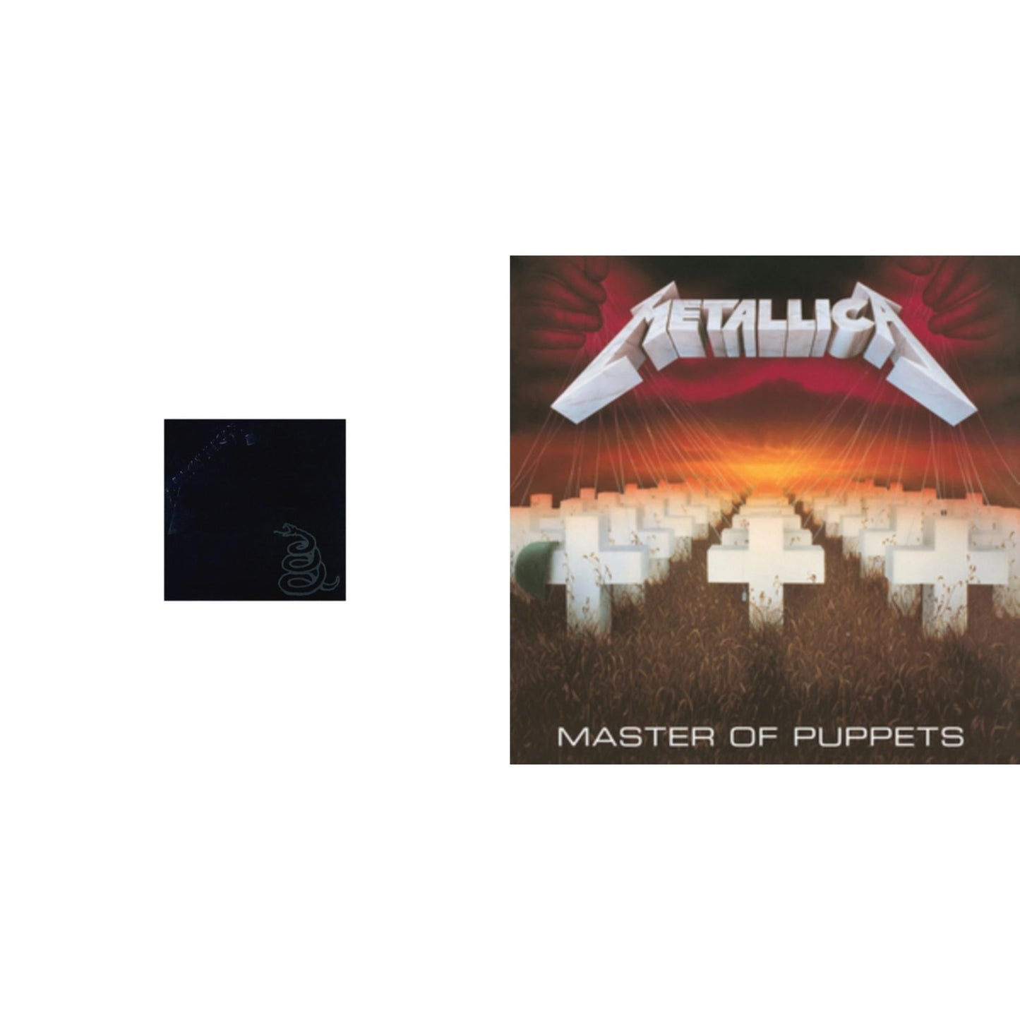 Metallica - Metallica (Remastered/2LP) & Master Of Puppets (Remastered)
